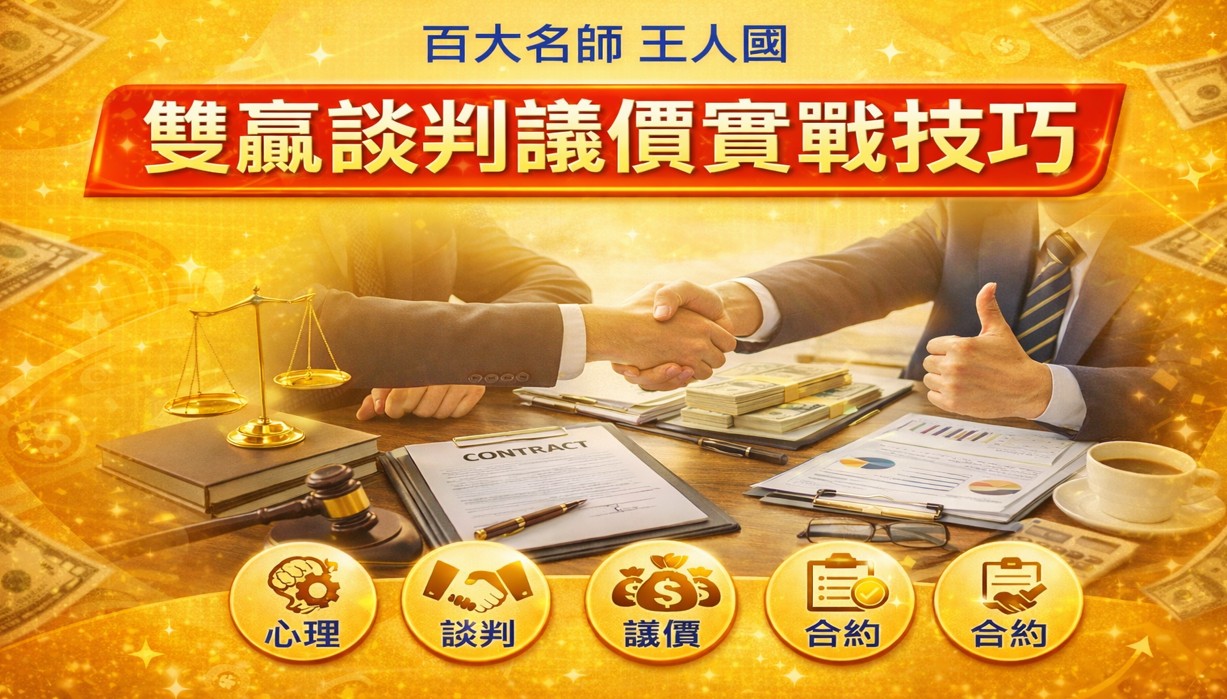 雙贏談判議價實戰技巧