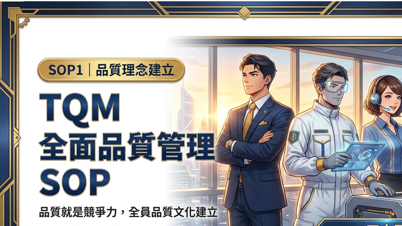 TQM全面品質管理SOP   1品質理念建立