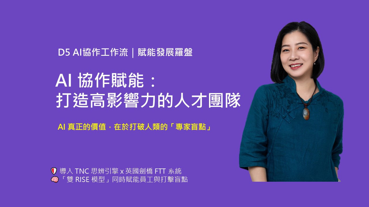 【AI賦能工作流】企業協作賦能高潛力團隊