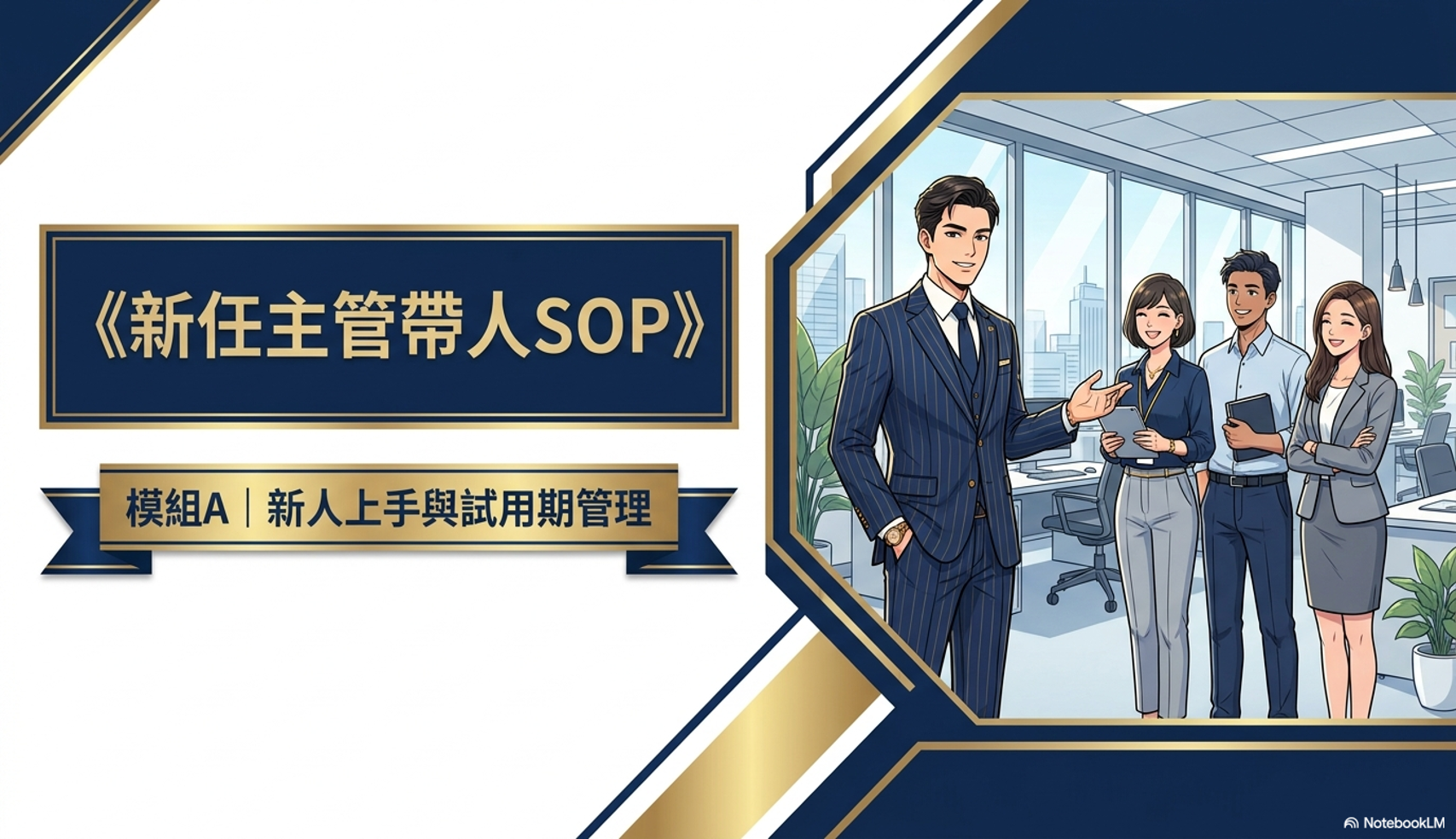 【帶人的技術】新任主管帶人SOP-新人輔導與帶領_1