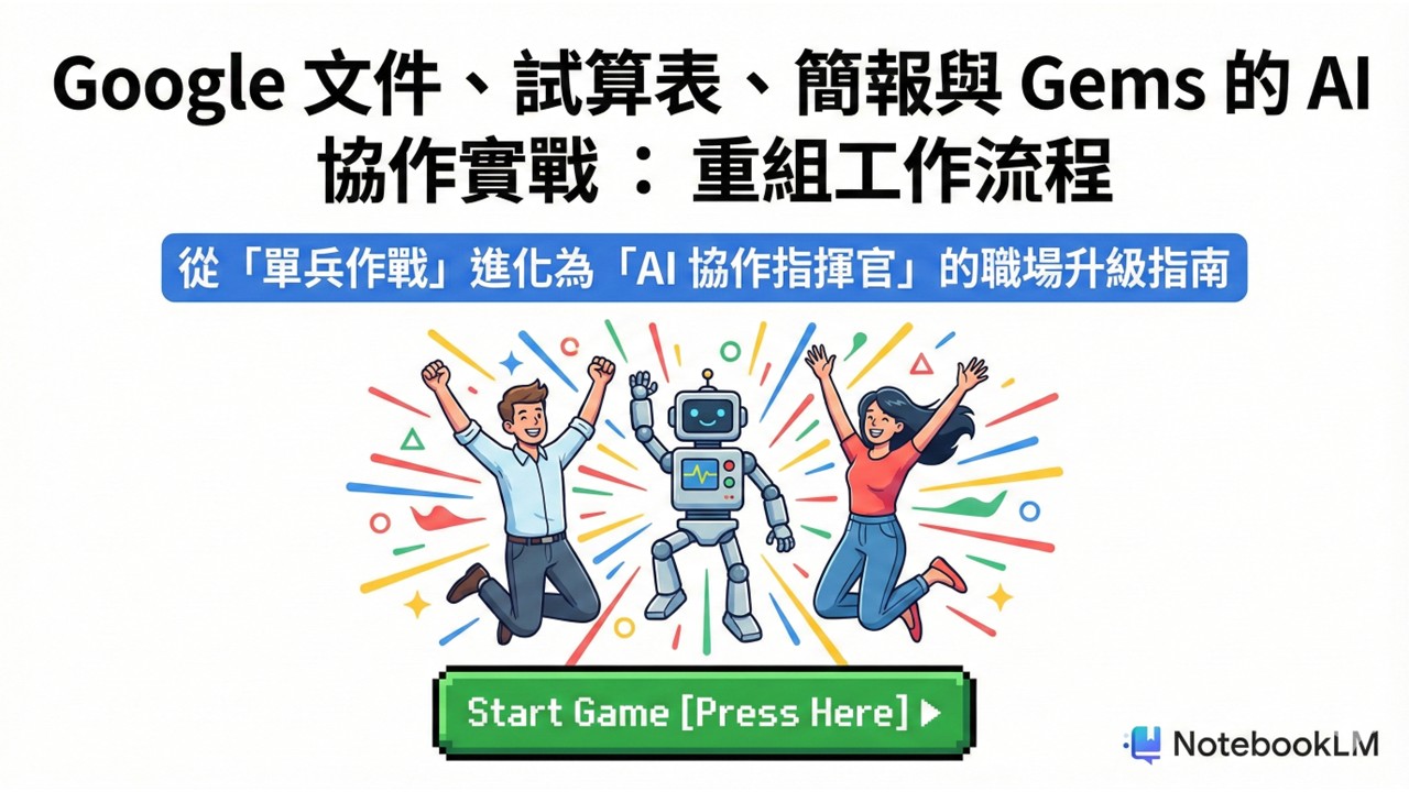 Gemini 職場實戰應用課：不用寫程式也能把工作變快_9