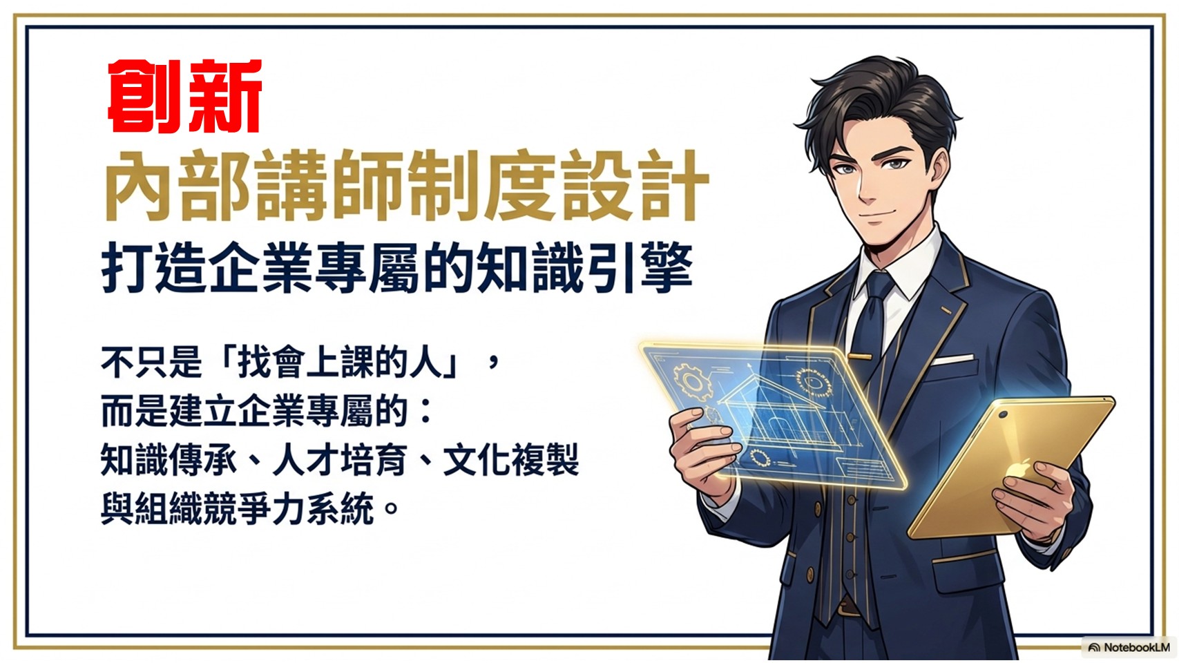 創新內部講師制度設計
