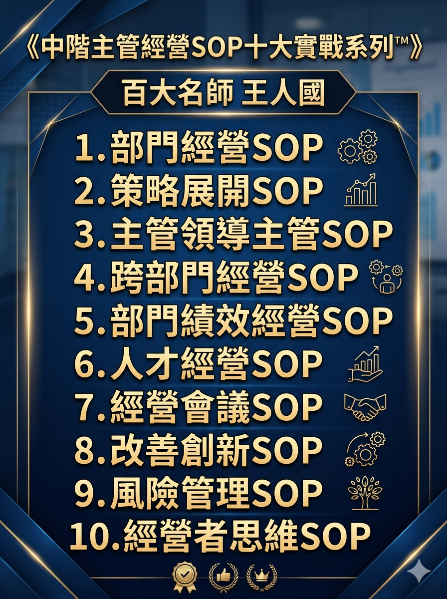 【中階主管】 中階主管 十大經營職能_1