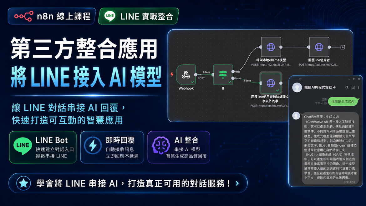 從零打造企業級AI自動化：n8n+AI Agent實戰全攻略，成為無可取代的人才_8