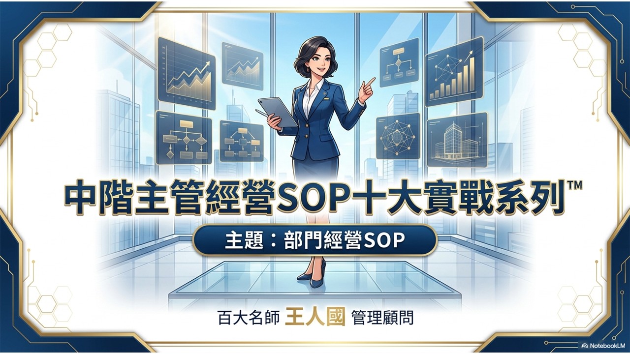 中階主管經營SOP十大實戰系列   1部門經營