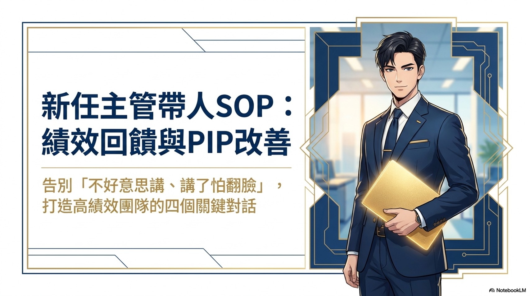 新任主管帶人SOP-新人績效回饋改善