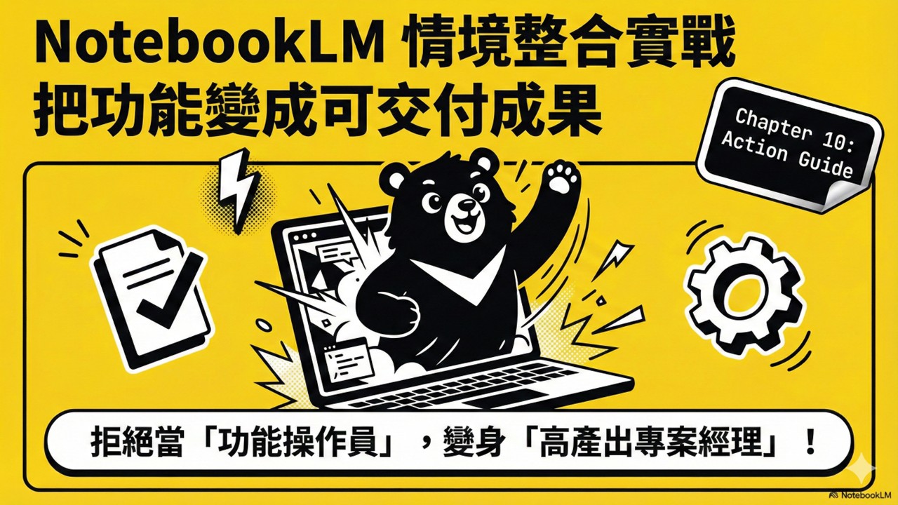 一次搞定NotebookLM入門到進階：情境整合，把功能變成可交付成果_4