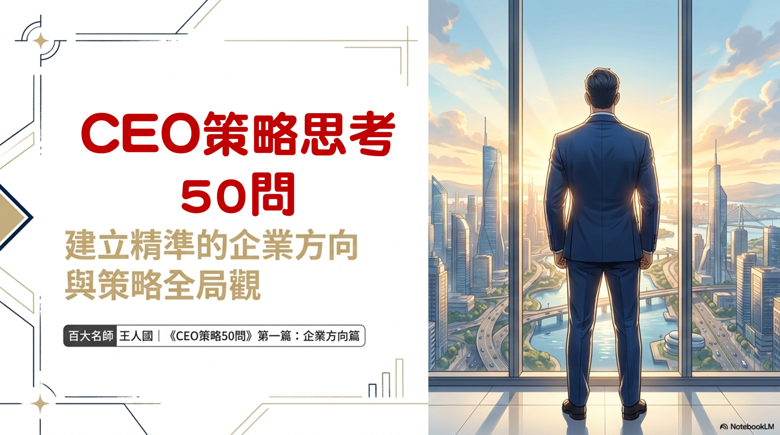 CEO策略50問   1企業方向篇