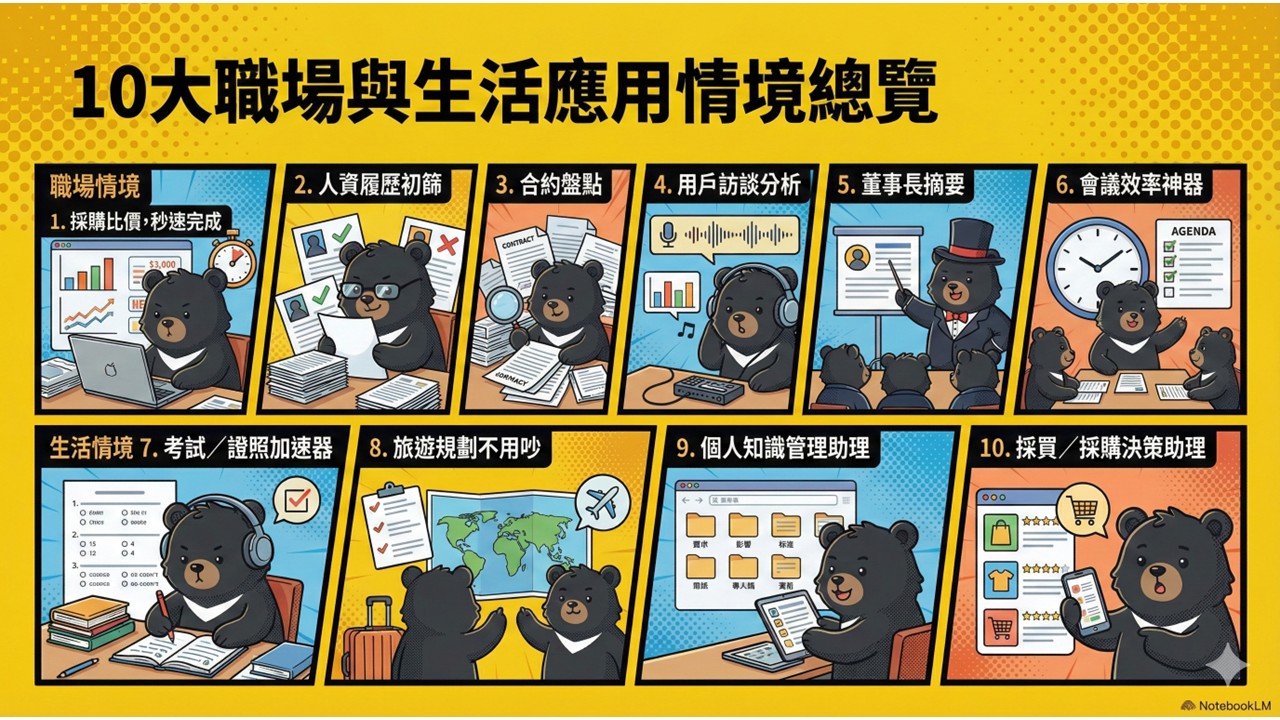 一次搞定NotebookLM入門到進階：情境整合，把功能變成可交付成果_5