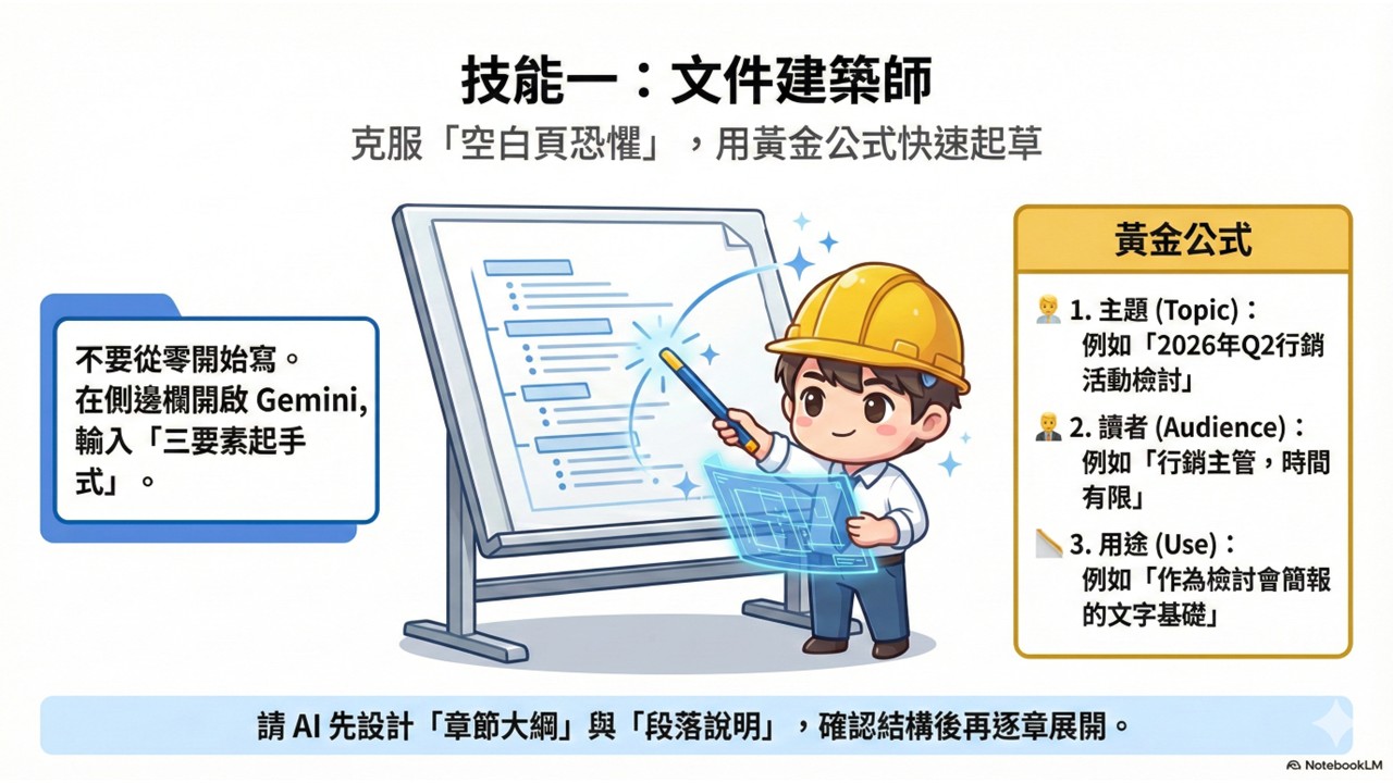 Gemini 10倍速辦公實戰：從文件到簡報，結合Gems封裝專業SOP_1