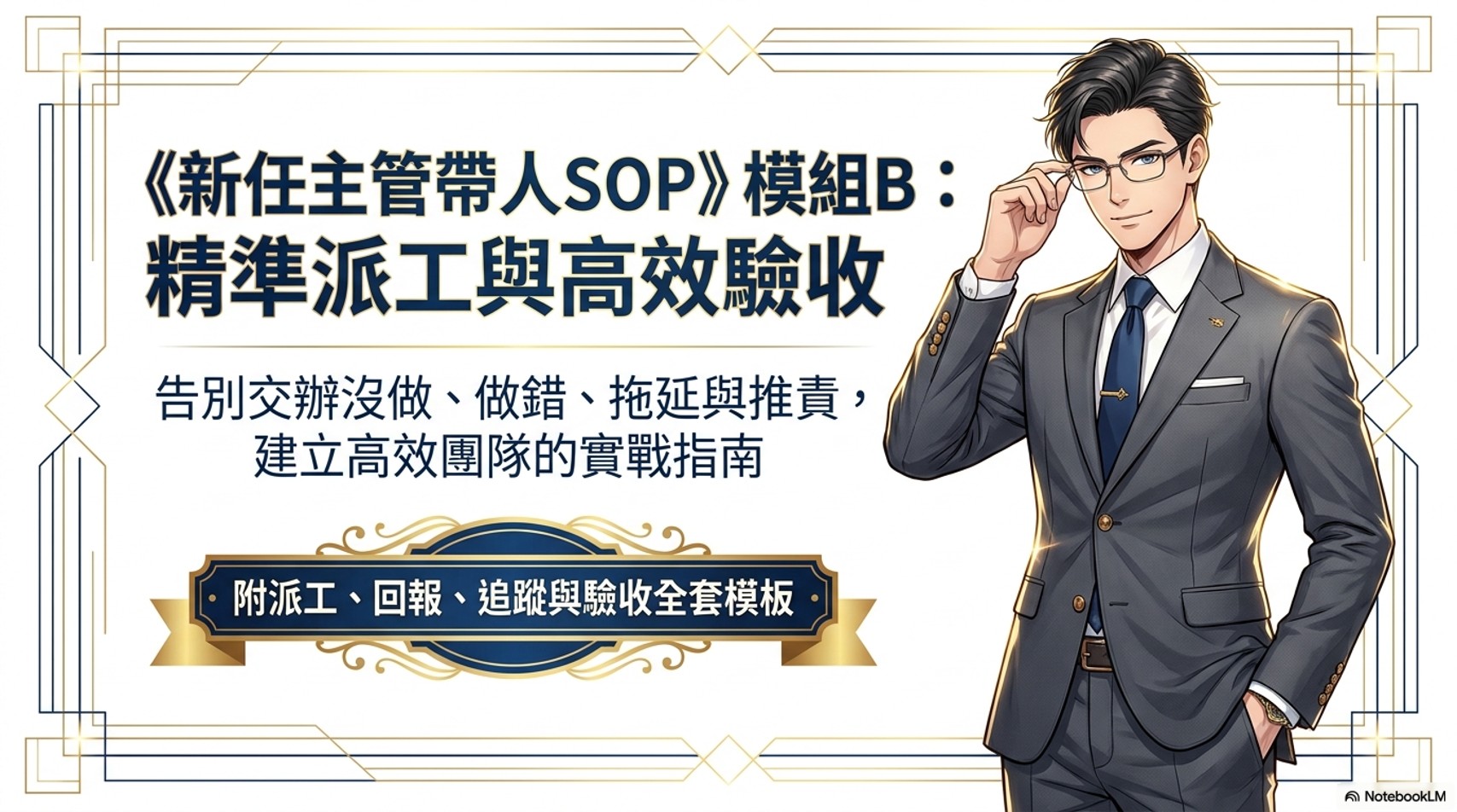 新任主管帶人SOP-新人派精準派工與高效驗收